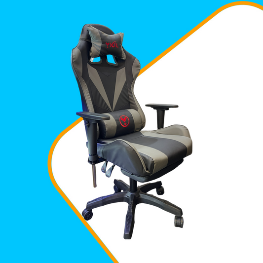 Ergonomic Gaming Chair With Headrest and Backrest Vibration