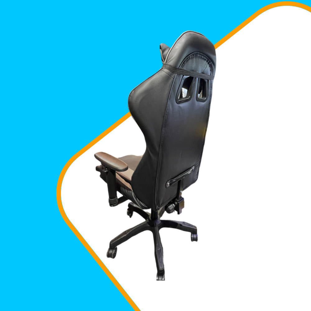 Ergonomic Gaming Chair With Headrest and Backrest Vibration