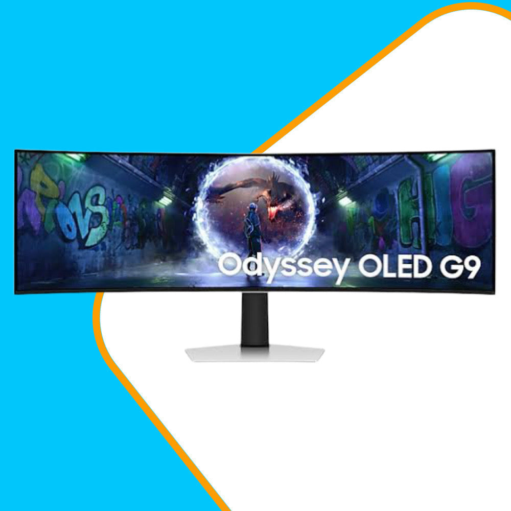 Samsung 49″ Odyssey G9-G932 OLED Dual QHD 240Hz 0.03Ms Gaming Monitor-LS49DG932SMXUE