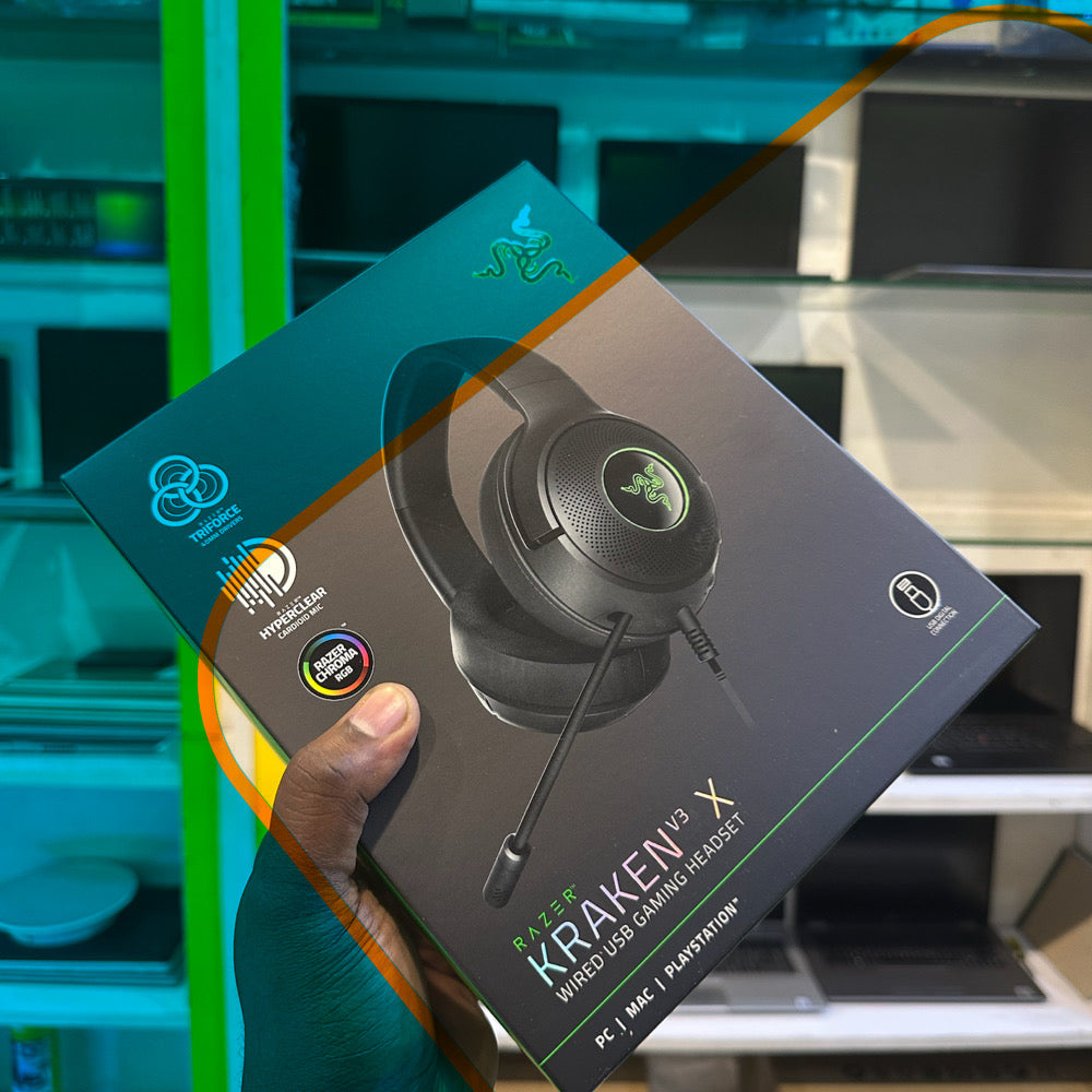Razer Kraken V3 X 7.1 Wired Usb Gaming Headset With RGB Cardioid Mic