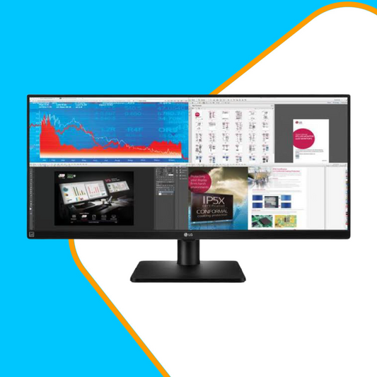 LG Ultra-Wide Screen Display 29-inch WFHD (2560 x 1080p) Built-in HD Speakers (LG 29UB67-B)