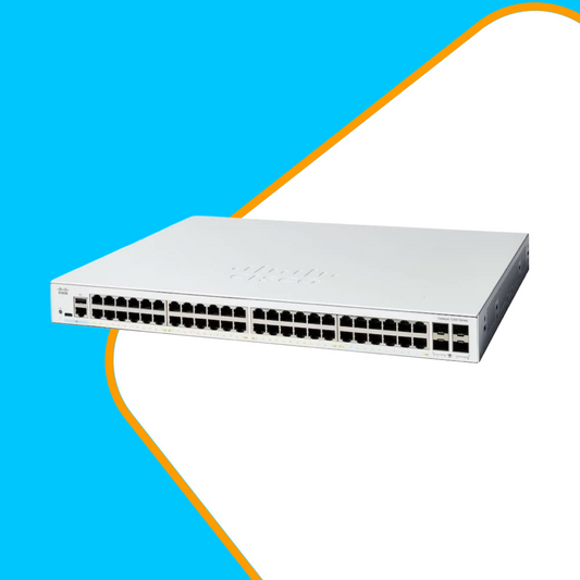 Cisco Catalyst C1300-48T-4G 48-Port Gigabit Managed Network Switch