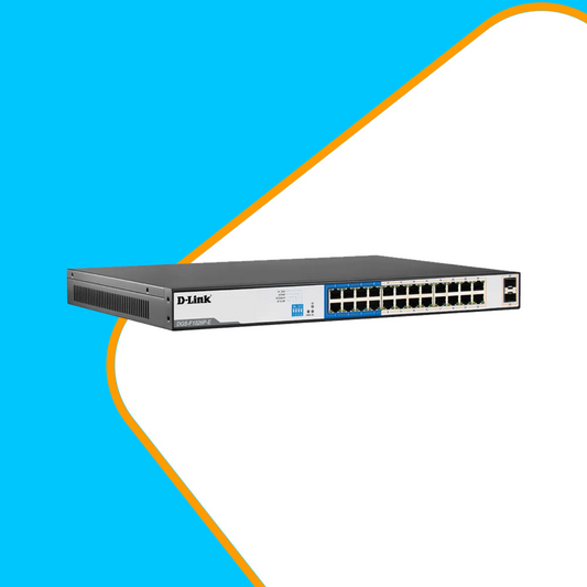 D-Link 24 Port  PoE Gigabit Unmanaged Switch (DGS-F1026P-E)