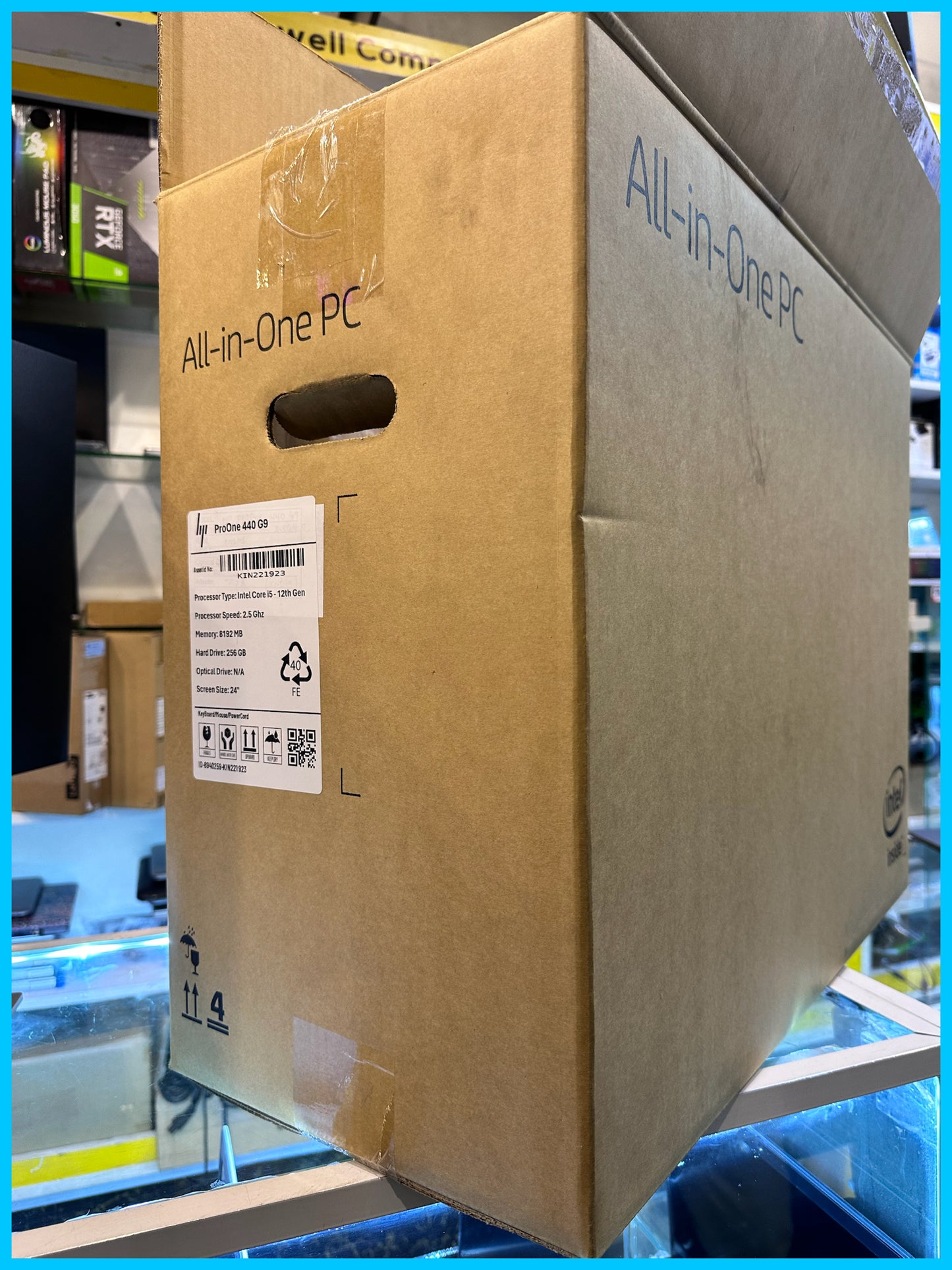 Hp ProOne 440 G9 24"3 All-in-One Ci5 12th Gen 8GB Ram 256GB SSD Storage