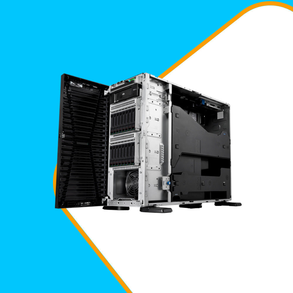 HPE ProLiant ML110 Gen11 Intel Xeon-S 4510 12-Core/64GB/2 x 480GB SSD/8 SSF/ MR408i-o/2 x 1000W (P71659-425)