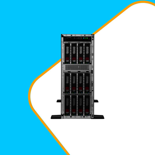 HPE ProLiant ML350 Gen11 4510 12-core 64GB (2 x 32GB) PC5-5600B RDIMM MR408i-o 8SFF 2x960GB SSD 2x1000W RPS Server (P71671-425)