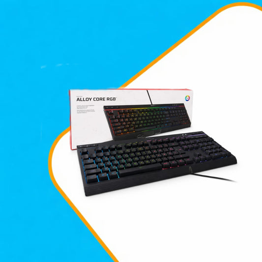 HyperX Alloy Core RGB Gaming Keyboard – Silent Keys, Dynamic RGB,