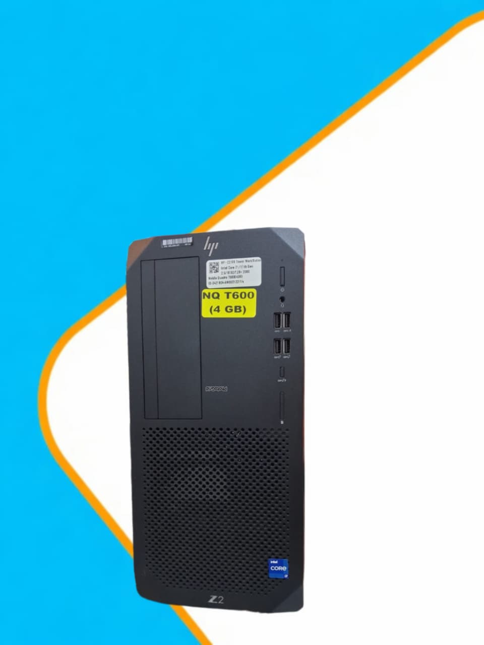 HP Z2 G8 TOWER WORKSTATION Intel Core i7 11TH GEN 8GB RAM 128GB+2000GB NVIDIA QUADRO T600(4GB)