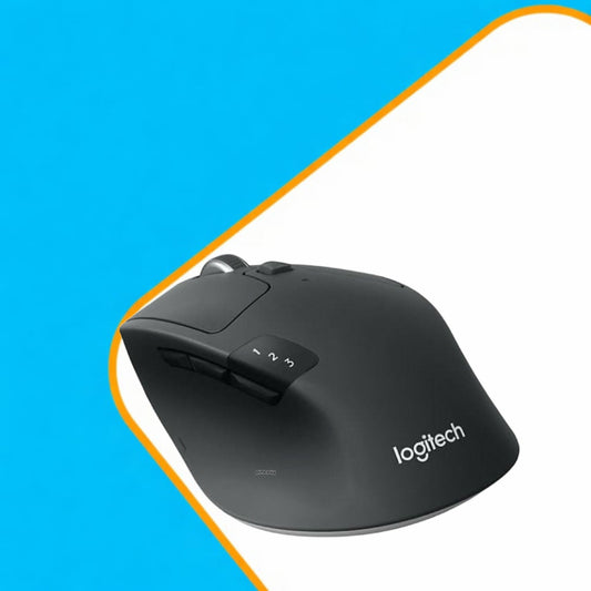 Logitech M720 Triathlon Multi-Device Wireless Mouse, Bluetooth- black