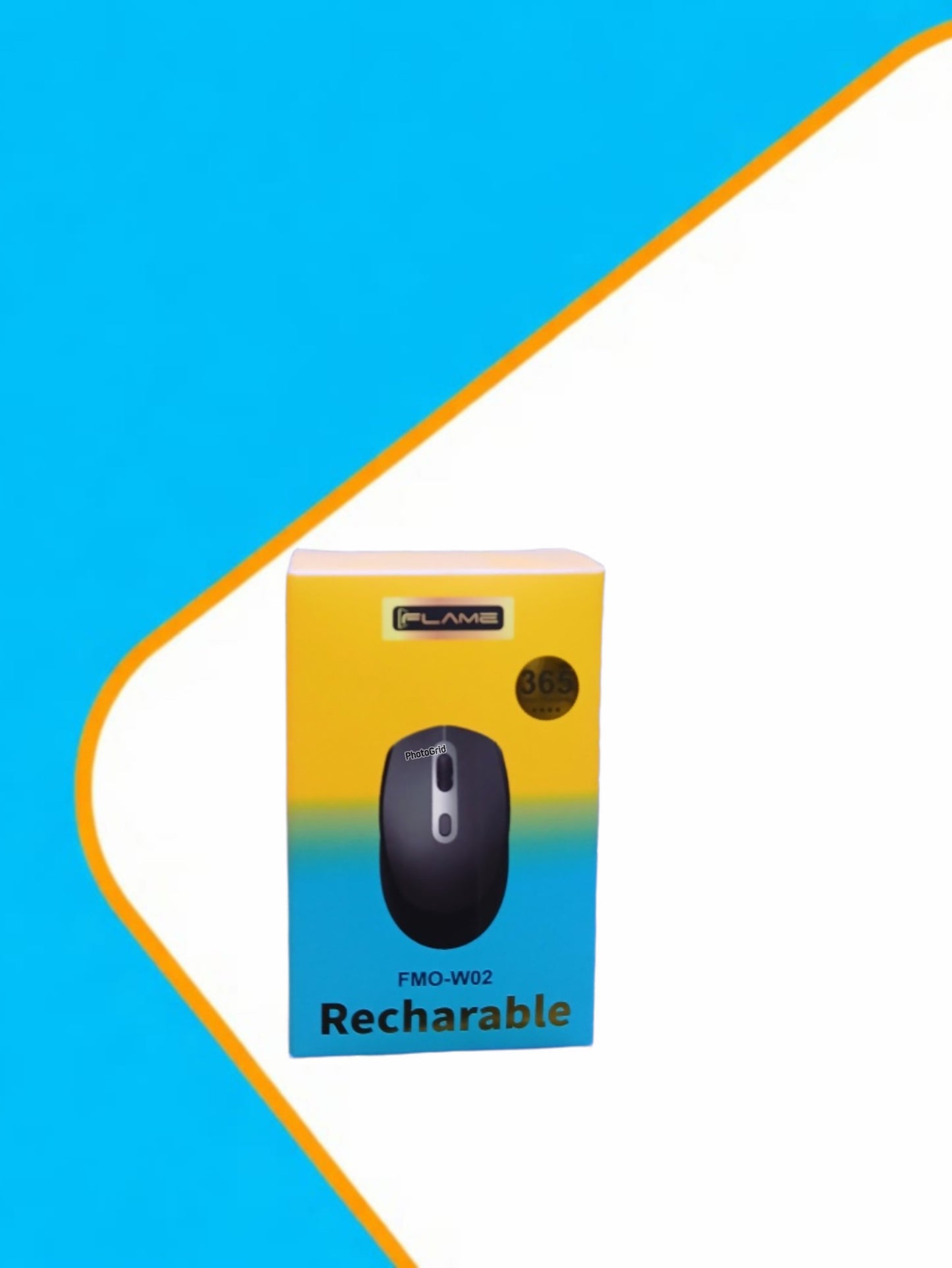 Flame FMO-W02 Ultra-Slim Design Wireless Rechargeable Mouse