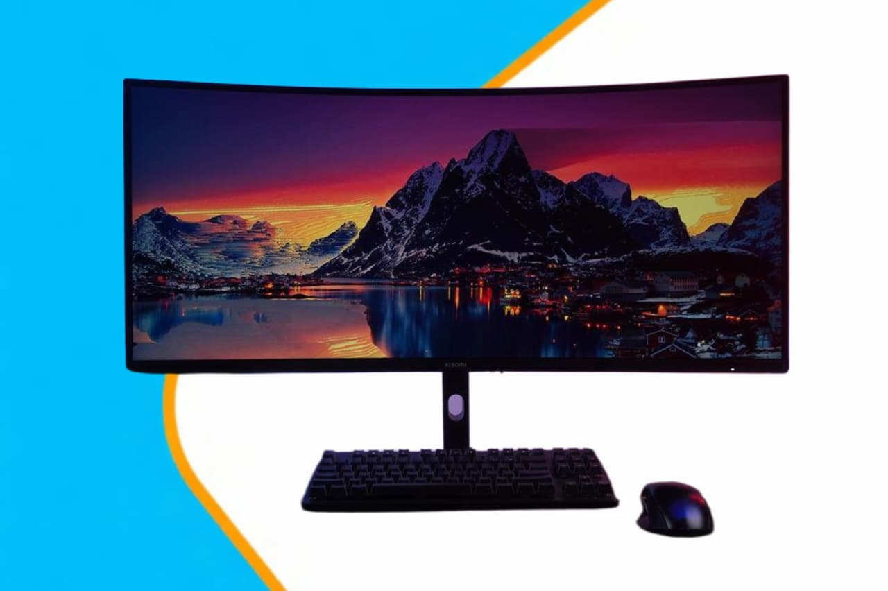 Xiaomi Curved Gaming Monitor G34WQi 34-inch Curved WQHD (3440 x 1440p) 180Hz Refresh Rate