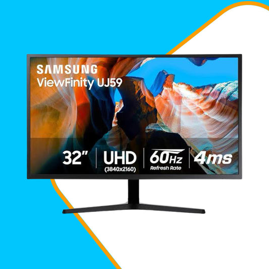 Samsung 32-Inch UJ59 4K UHD (3840 x 2160) Monitor (LU32J590UQMXUE)