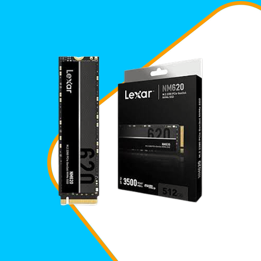 Lexar NM620 512GB NVMe SSD Storage