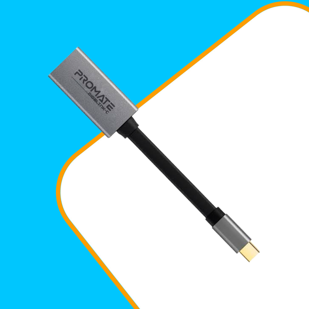 PROMATE High USB-C to Gigabitt Speed Ethernet Adapter