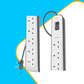 Belkin Surge Master (Surge Protector) 6Way Port Extension