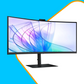 Samsung 34″ ViewFinity S6 1440p Ultra-wide WQHD Curved USB-C Monitor S65VC (LS34C654VAMXUE)