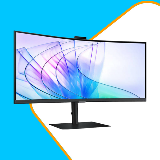 Samsung 34″ ViewFinity S6 1440p Ultra-wide WQHD Curved USB-C Monitor S65VC (LS34C654VAMXUE)