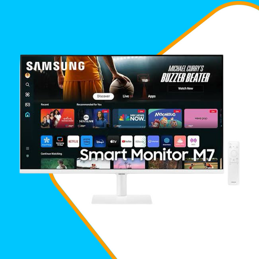 Samsung 32" 4K Smart Monitor M7 USB-C Frameless M70D - LS32DM703UMXUE