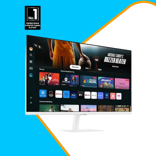 Samsung 32" 4K Smart Monitor M7 USB-C Frameless M70D - LS32DM703UMXUE