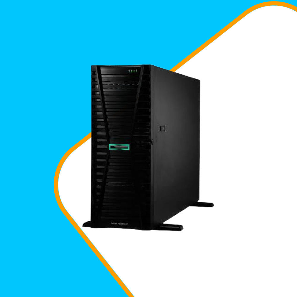 HPE ProLiant ML350 Gen11 4510 12-core 64GB (2 x 32GB) PC5-5600B RDIMM MR408i-o 8SFF 2x960GB SSD 2x1000W RPS Server (P71671-425)