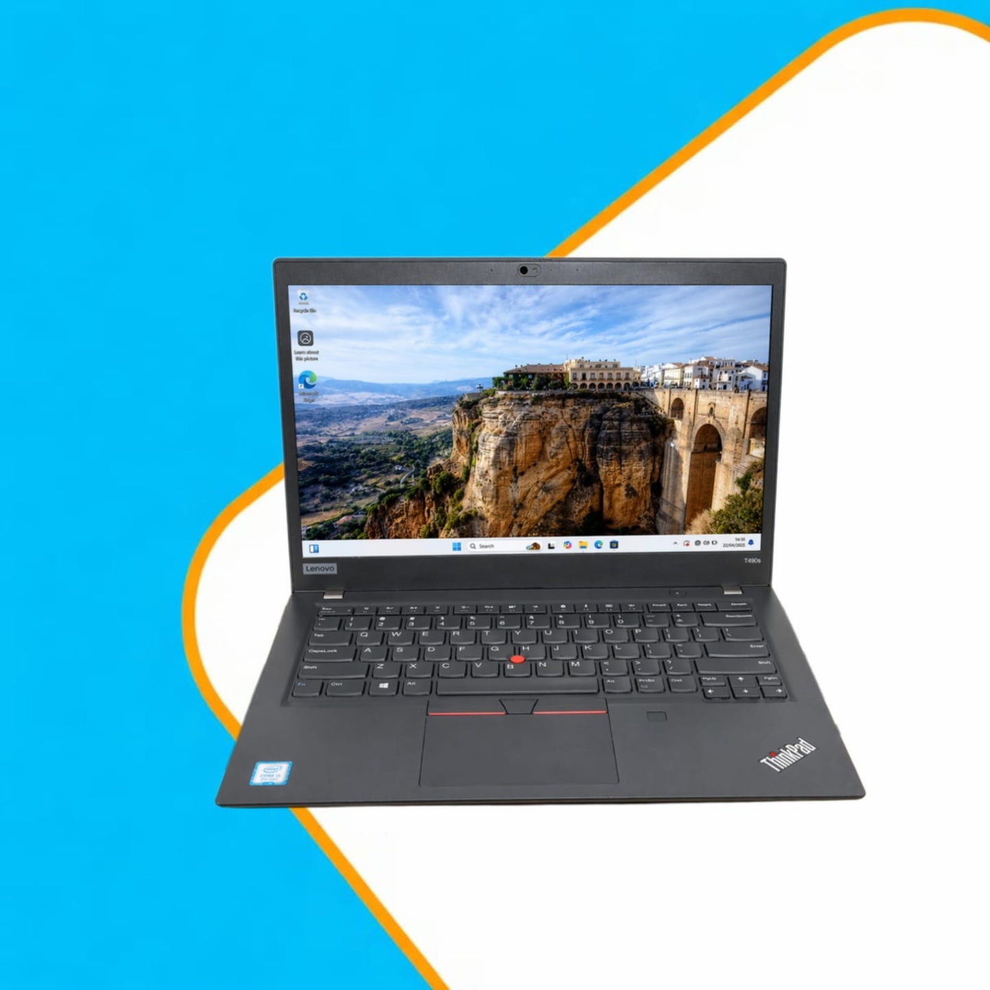 Lenovo ThinkPad T490s Core i5-8365U 8th Gen 8GB RAM 256GB SSD Laptop