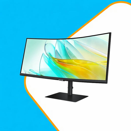 34 inch Samsung ViewFinity S6 S65UC Ultra-WQHD 100Hz AMD FreeSync USB Type-C Curved Monitor (LS34C650UAMXUE)