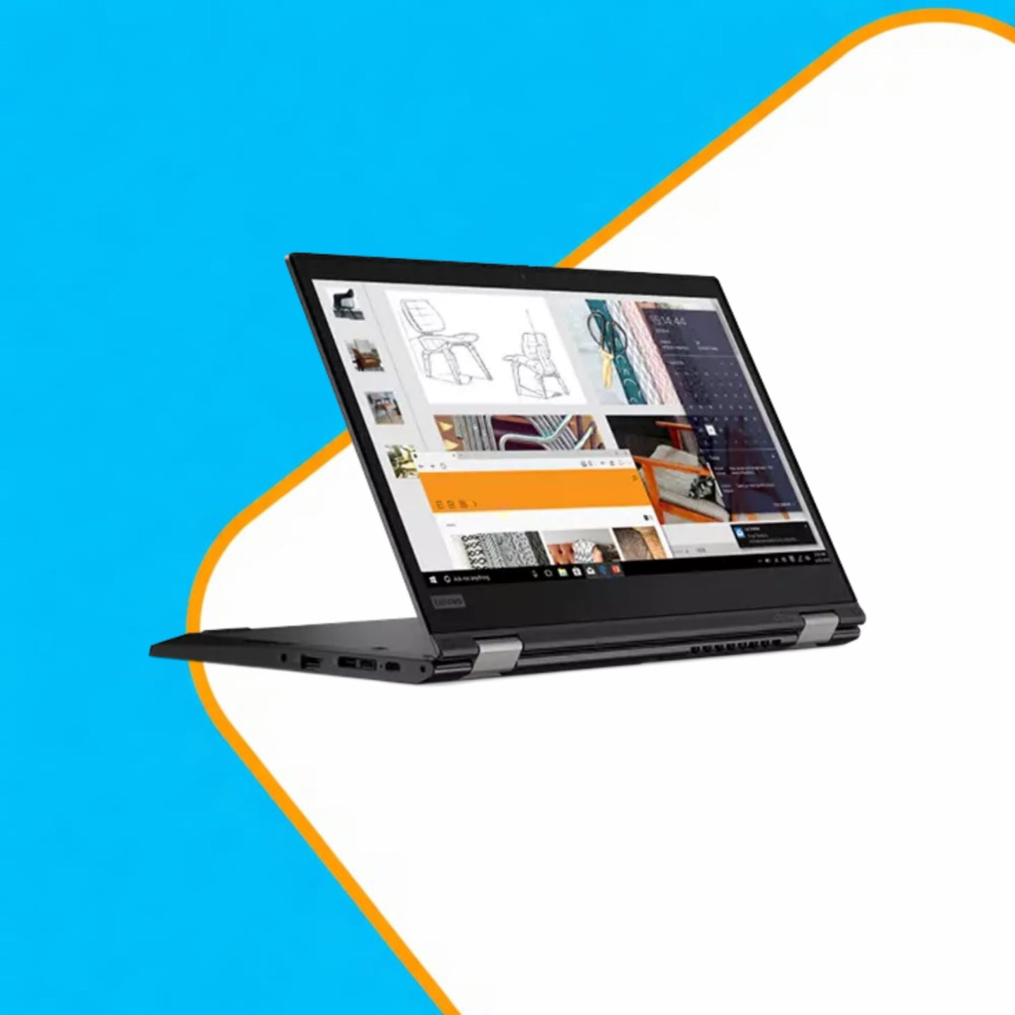 Lenovo ThinkPad L13 Yoga x360 2-in-1 Laptop – Core i5-1135G7 11th Gen, 16GB RAM, 256GB SSD, 13.3” Touchscreen Convertible laptop