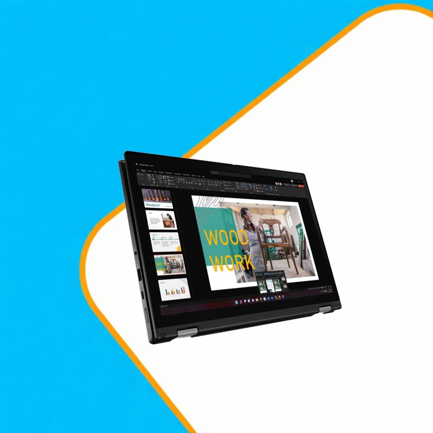 Lenovo ThinkPad L13 Yoga x360 2-in-1 Laptop – Core i5-1135G7 11th Gen, 16GB RAM, 256GB SSD, 13.3” Touchscreen Convertible laptop