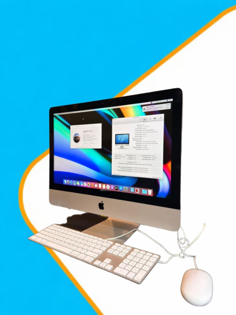 Apple iMac A2115 Intel Core i5 9th Gen 64GB RAM 128GB+2000GB AMD RADEON PRO 580X-(8GB)