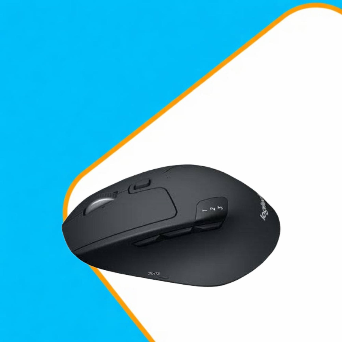 Logitech M720 Triathlon Multi-Device Wireless Mouse, Bluetooth- black