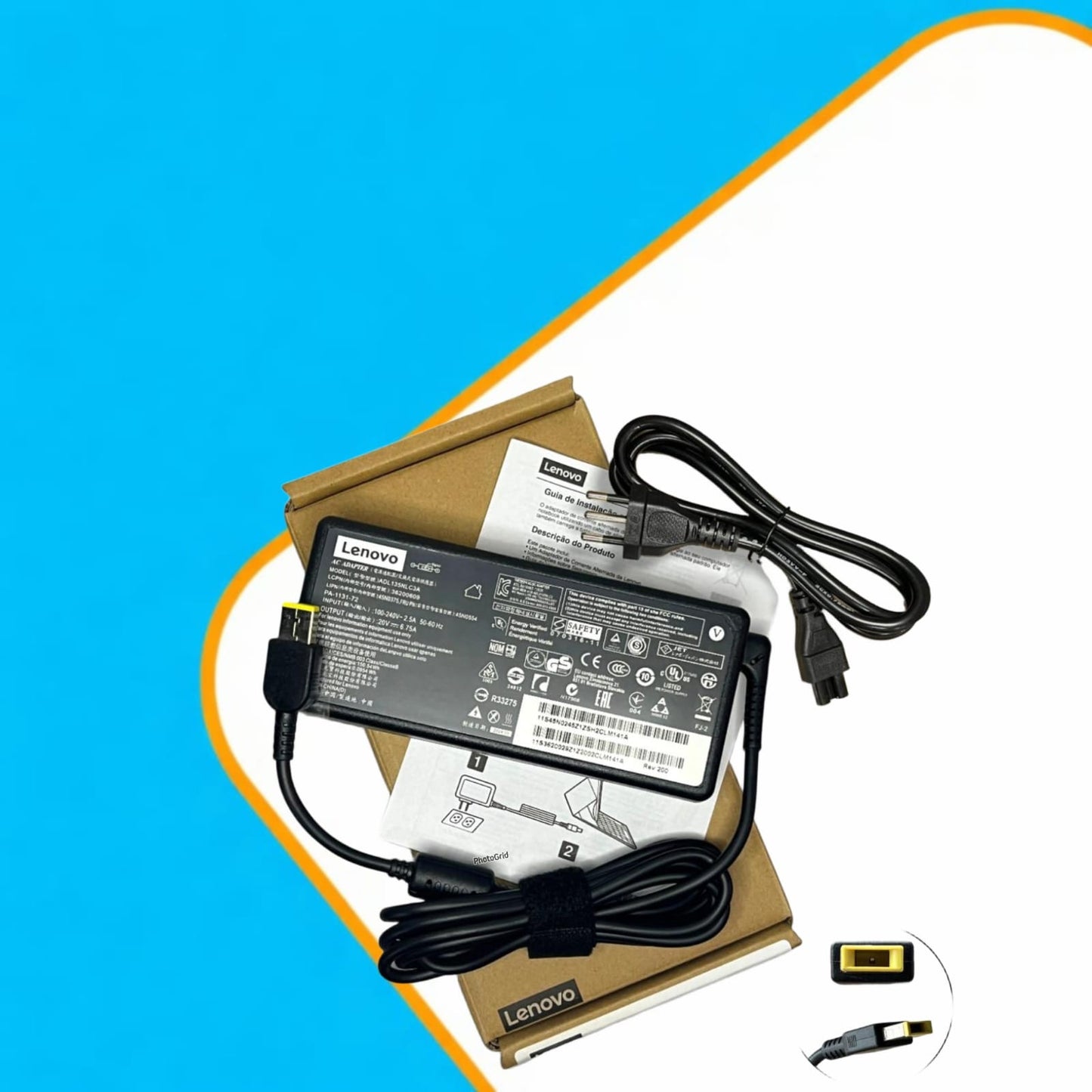 Lenovo IdeaPad 20V 6.75A 135W Laptop Charger for Lenovo
